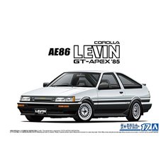 Aoshima 1:24 Toyota AE86 Corolla Levin GT-Apex 1985