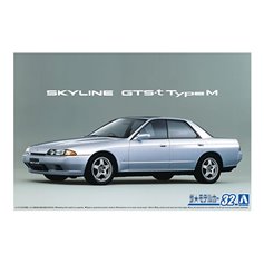 Aoshima 1:24 Nissan HCR32 Skyline GTS-t Type M 1989