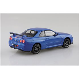 Aoshima 06250 1/32 SNAP KIT11-A Nissan R34 Skyline GT-R (Bayside Blue)