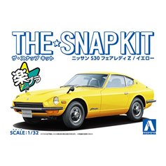 Aoshima 1:32 Nissan S30 Fairlady Z - YELLOW - THE SNAP KIT