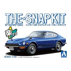 Aoshima 1:32 Nissan S30 Fairlady Z - BLUE METALLIC - THE SNAP KIT