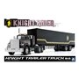 Aoshima 06379 1/28 MOVIEKR-05 Knight Rider Knight Trailer Truck
