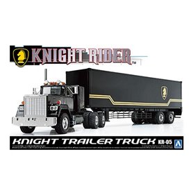 Aoshima 06379 1/28 MOVIE#KR-05 Knight Rider Knight Trailer Truck