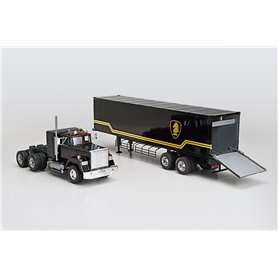 Aoshima 06379 1/28 MOVIE#KR-05 Knight Rider Knight Trailer Truck