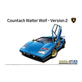 Aoshima 06383 1/24 SC18 Countach Walter Wolf - Version 2 '76