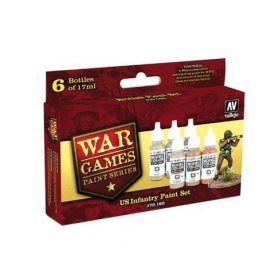Vallejo War Games US Infantry Paint Set