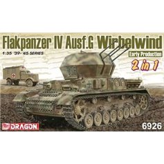 Dragon 1:35 Flakpanzer IV Ausf.G Wirbelwind - EARLY PRODUCTION - 2IN1