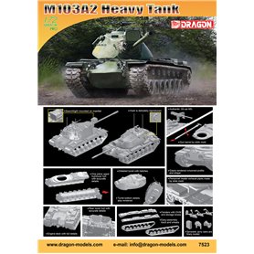 Dragon ARMOR PRO 1:72 M103A2 Heavy Tank