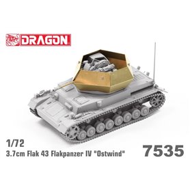 Dragon Lexa Models 1:72 37mm Flak 43 Flakpanzer IV Ostwind