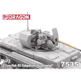 Dragon Lexa Models 1:72 37mm Flak 43 Flakpanzer IV Ostwind