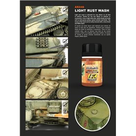 AK Interactive Light Rust Wash