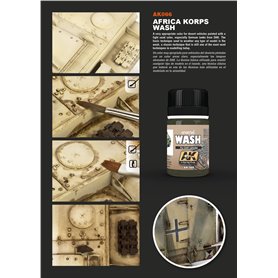 AK Interactive AK-066 WASH Africa Korps / 35ml 