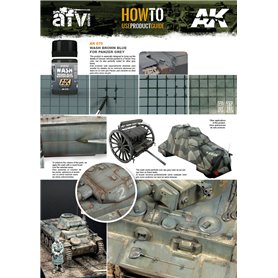 AK Interactive WASH FOR PANZER GREY