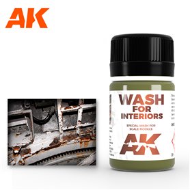 AK Interactive AK093 WASH Interior - 35ml
