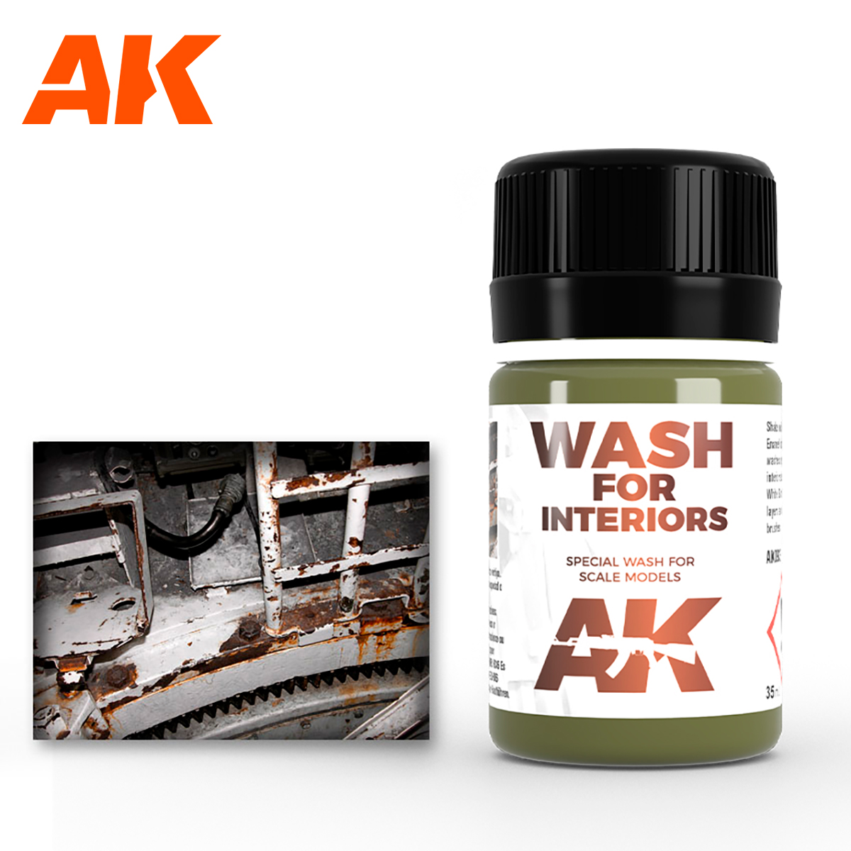 AK Interactive Wash for Panzer Grey