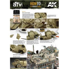 AK Interactive AK121 WASH OIF & OEF - US Vehicles - 35ml