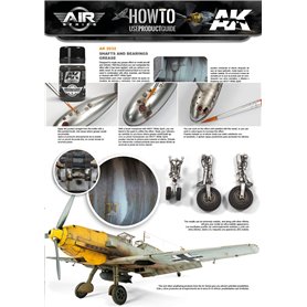 AK Interactive AK-2032 WASH Shafts and Bearings / 35ml 