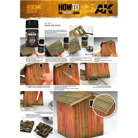 AK Interactive WASH FOR WOOD