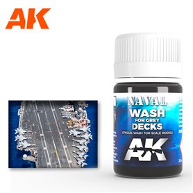 AK Interactive AK-302 WASH for Grey Docks / 35ml 