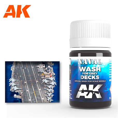 AK Interactive AK302 WASH for Grey Docks - 35ml