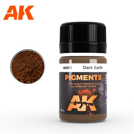 AK Interactive AK-081 PIGMENTS Dark Earth / 35ml 