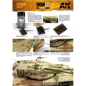 AK Interactive AK-085 PIGMENTS Track Rust / 35ml 
