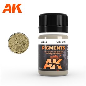 AK Interactive AK145 PIGMENTS City Dirt - 35ml