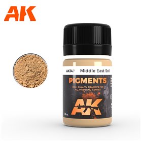 AK Interactive AK147 PIGMENTS Middle East Soil - 35ml