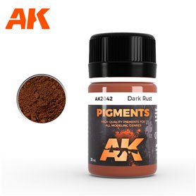AK Interactive AK2042 PIGMENTS Dark Rust - 35ml