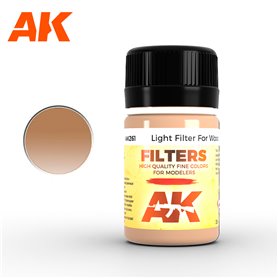 AK Interactive AK-261 FILTER Ocher for Snd / Light Filter for Wood / 35ml