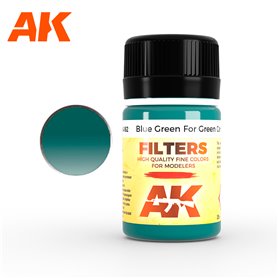 AK Interactive AK-4162 FILTER Light Filter for Green Vehicles / 35ml