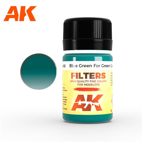 AK Interactive AK-4162 FILTER Light Filter for Green Vehicles / 35ml 