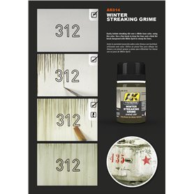 AK Interactive AK-014 Winter Streaking Grime / 35ml 