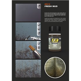 AK Interactive AK016 Fresh Mud - 35ml
