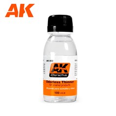 AK Interactive AK-050 Ouderless Turpentine / 100ml