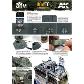 AK Interactive AK069 Streaking Grime for Panzer Grey - 35ml