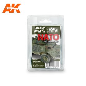 AK Interactive AK-073 Zestaw NATO WEATHERING