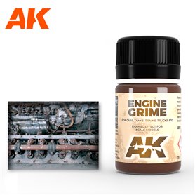 AK Interactive AK082 Engine Grime - 35ml