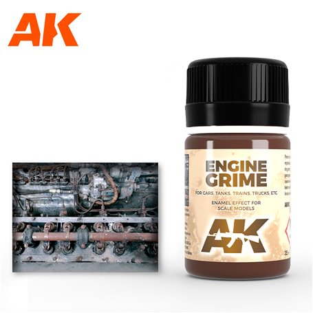 AK Interactive AK-082 Engine Grime / 35ml 