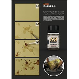 AK Interactive AK-084 Engine Oil / glossy finish / 35ml 