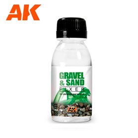 AK Interactive AK-118 FIXER Gravel and Sand Fixer / 100ml
