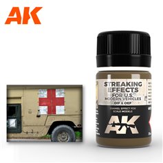 AK Interactive AK-123 OIF &amp; OEF / US Vehicles Streaking Effects / 35ml 