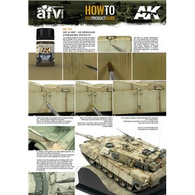 AK Interactive AK-123 OIF &amp; OEF / US Vehicles Streaking Effects / 35ml 