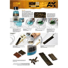 AK Interactive AK-159 Metal Burnishing Fluid / 100ml 