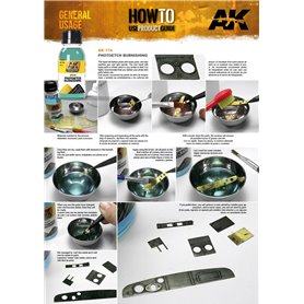 AK Interactive AK-174 Brass Photo-etch Burnishing Fluid / 100ml 