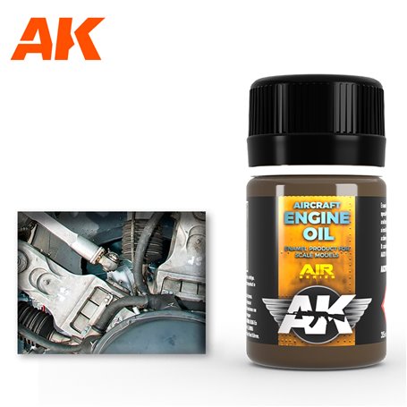 AK Interactive AK-2019 Aircraft Engine Oil / 35ml 