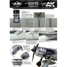 AK Interactive AK-2039 Kerosene Leaks and Stains / 35ml 
