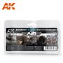 AK Interactive AK-2037 Zestaw EXHAUST STAINS WEATHERING