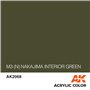 AK Interactive AK-2068 M3 (N) Nakajima Interior Green / 17ml 