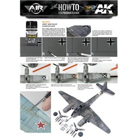 AK Interactive AK-2072 Grey and Blue Camouflage - 35ml